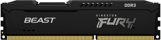 Память оперативная Kingston FURY Beast Black KF316C10BB/4 — для бизнеса и офиса Память оперативная Kingston FURY Beast Black KF316C10BB/4 — для бизнеса и офиса