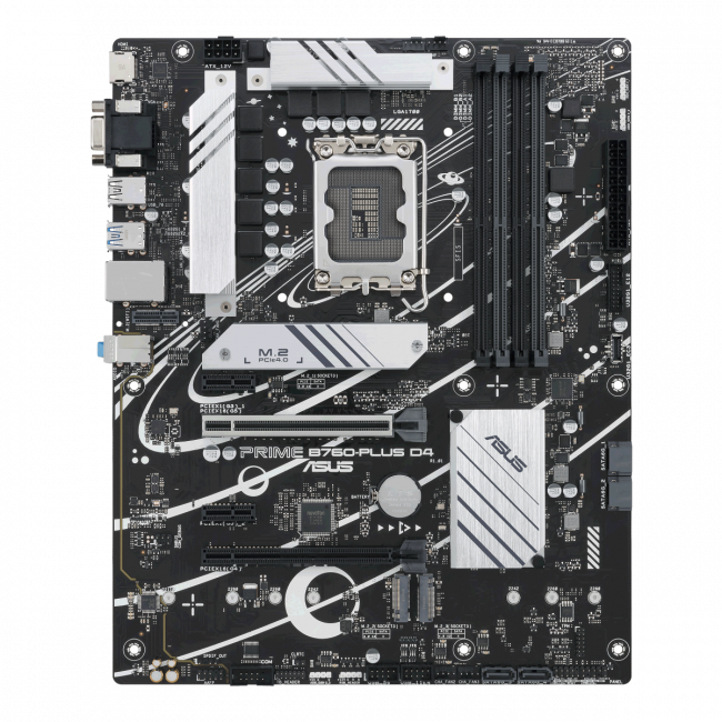 Материнская плата ASUS PRIME B760-PLUS D4 — для бизнеса и офиса Материнская плата ASUS PRIME B760-PLUS D4 — для бизнеса и офиса