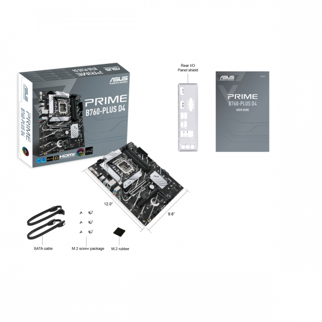 Материнская плата ASUS PRIME B760-PLUS D4 — для бизнеса и офиса Материнская плата ASUS PRIME B760-PLUS D4 — для бизнеса и офиса