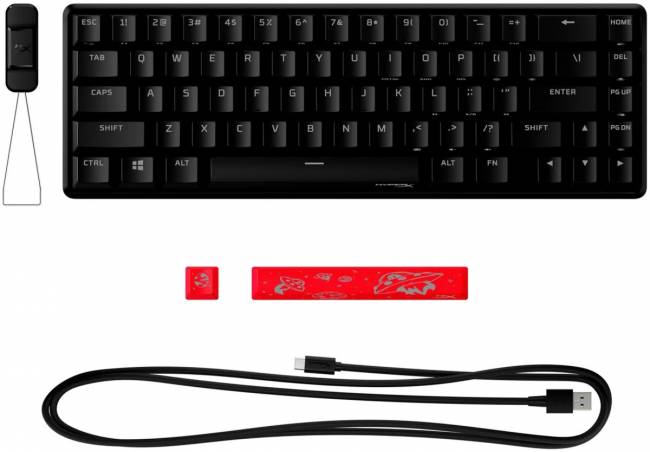 Клавиатура игровая HyperX Alloy Origins 65 — для бизнеса и офиса Клавиатура игровая HyperX Alloy Origins 65 — для бизнеса и офиса