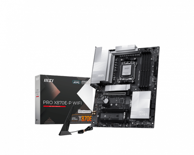 Материнская плата MSI PRO X870E-P WIFI — для бизнеса и офиса Материнская плата MSI PRO X870E-P WIFI — для бизнеса и офиса