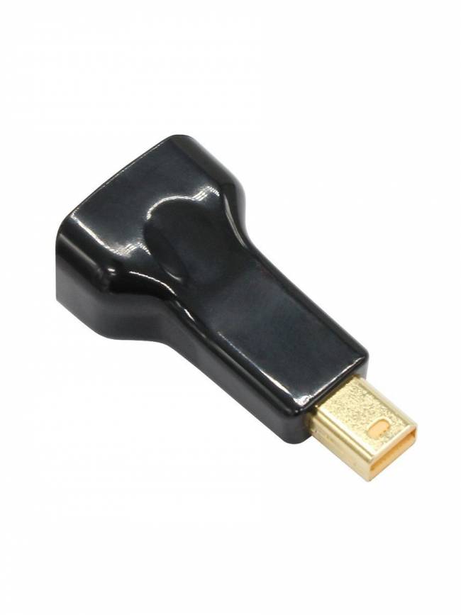 Переходник miniDP(M) --> VGA(F), VCOM <CA335> VCOM Mini DisplayPort (m) - VGA (f) — для бизнеса и офиса
