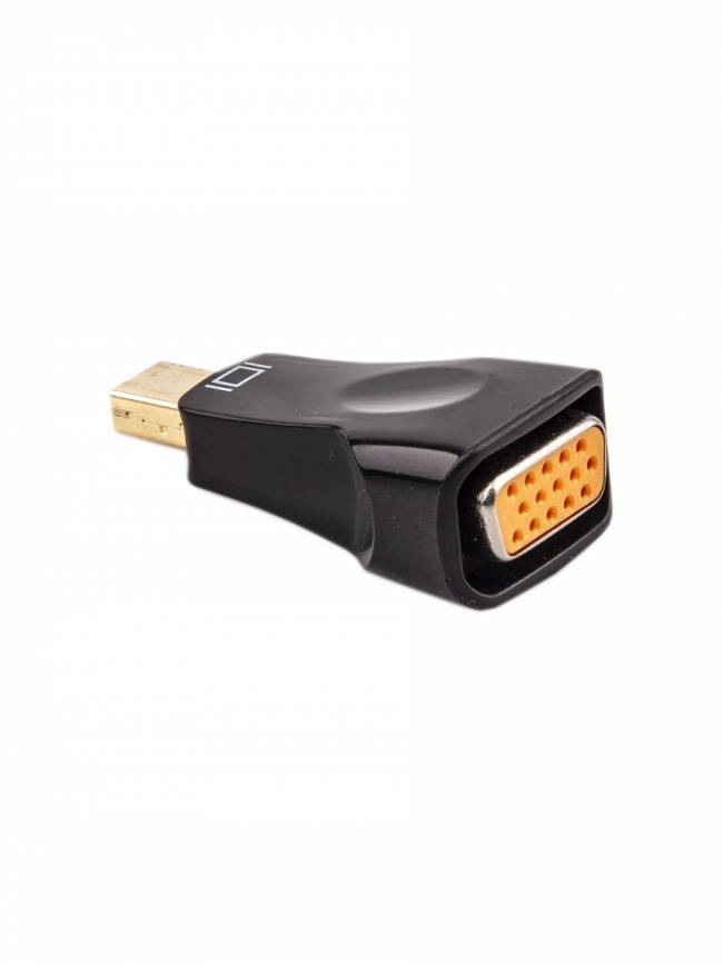 Переходник miniDP(M) --> VGA(F), VCOM <CA335> VCOM Mini DisplayPort (m) - VGA (f) — для бизнеса и офиса