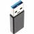 Адаптер USB3.0 TypeC (F) --->USB3.0 (M)  <CA436M> Адаптер VCOM USB 3.0 Type C F/USB 3.0 M (CA436M) — для бизнеса и офиса