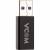 Адаптер USB3.0 TypeC (F) --->USB3.0 (M)  <CA436M> Адаптер VCOM USB 3.0 Type C F/USB 3.0 M (CA436M) — для бизнеса и офиса