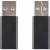 Адаптер USB3.0 TypeC (F) --->USB3.0 (M)  <CA436M> Адаптер VCOM USB 3.0 Type C F/USB 3.0 M (CA436M) — для бизнеса и офиса