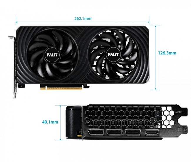 Видеокарта PALIT NE65050019P1-GB2070D — для бизнеса и офиса Видеокарта PALIT NE65050019P1-GB2070D — для бизнеса и офиса