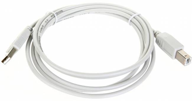 Кабель USB2.0  A-->B (1.8м) Telecom <TC6900-1.8M> Telecom USB 2.0 Type-AM - USB 2.0 Type-BM 1.8м — для бизнеса и офиса