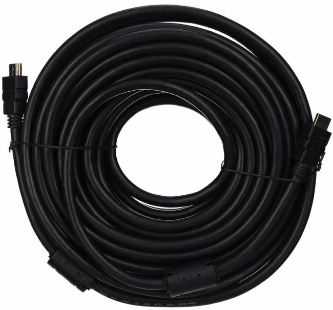 Кабель HDMI 19M/M ver 2.0, 20М, 2 фильтра  Aopen <ACG711D-20M> AOpen HDMI (m) - HDMI (m) 20м — для бизнеса и офиса