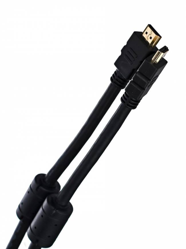 Кабель HDMI 19M/M ver 2.0, 20М, 2 фильтра  Aopen <ACG711D-20M> AOpen HDMI (m) - HDMI (m) 20м — для бизнеса и офиса