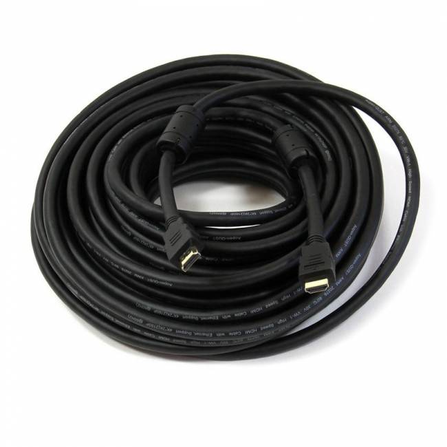 Кабель HDMI 19M/M ver 2.0, 20М, 2 фильтра  Aopen <ACG711D-20M> AOpen HDMI (m) - HDMI (m) 20м — для бизнеса и офиса