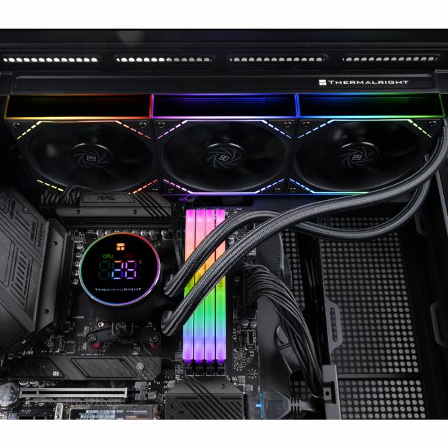 Система жидкостного охлаждения Thermalright Frozen Magic 360 Digital V2 Black — для бизнеса и офиса Система жидкостного охлаждения Thermalright Frozen Magic 360 Digital V2 Black — для бизнеса и офиса