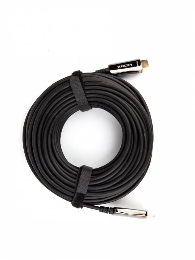 Активный оптический кабель HDMI 19M/M,ver. 2.0, 4K@60 Hz 20m VCOM <D3742A-20M> VCOM HDMI (m)- HDMI (m) 20м — для бизнеса и офиса