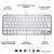 Клавиатура Logitech Wireless MX Keys MINI Keyboard Pale Grey — для бизнеса и офиса Клавиатура Logitech Wireless MX Keys MINI Keyboard Pale Grey — для бизнеса и офиса