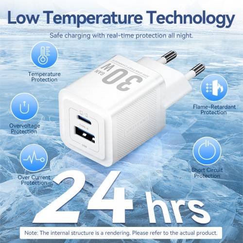 Набор для зарядки Vention з/у GaN 30W 2 порта USB (C + A) и кабель USB-C 3А Чёрный, шт. Vention TZ-FEQB0-EU-01 — для бизнеса и офиса Набор для зарядки Vention з/у GaN 30W 2 порта USB (C + A) и кабель USB-C 3А Чёрный, шт. Vention TZ-FEQB0-EU-01 — для бизнеса и офиса