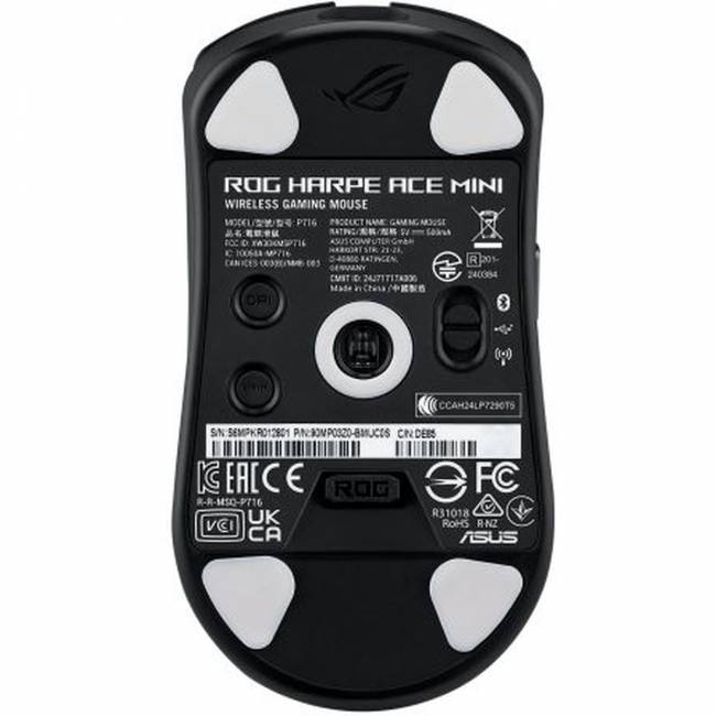Мышь P716 ROG HARPE ACE MINI/BLK ASUS P716 ROG HARPE ACE MINI/BLK 90MP03Z0-BMUA00 — для бизнеса и офиса Мышь P716 ROG HARPE ACE MINI/BLK ASUS P716 ROG HARPE ACE MINI/BLK 90MP03Z0-BMUA00 — для бизнеса и офиса