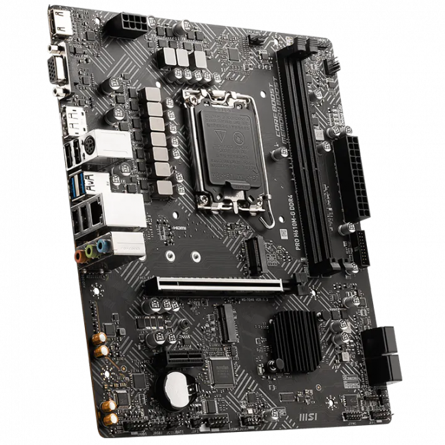 Материнская плата MSI PRO H610M-G  BULK — для бизнеса и офиса