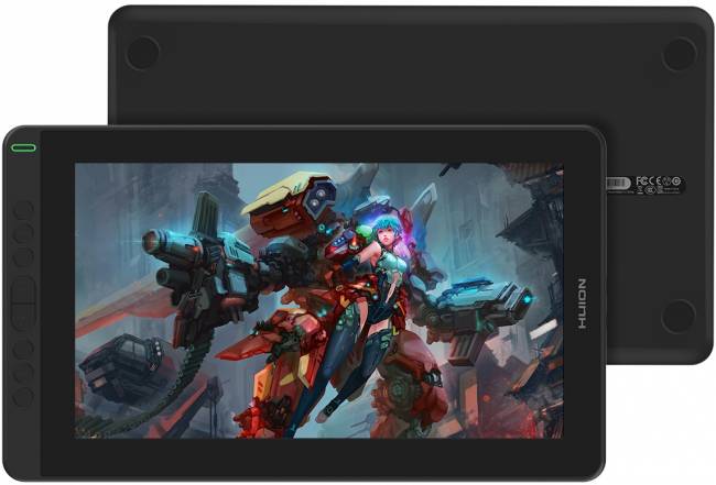 Интерактивный дисплей Huion KAMVAS 13 Black — для бизнеса и офиса