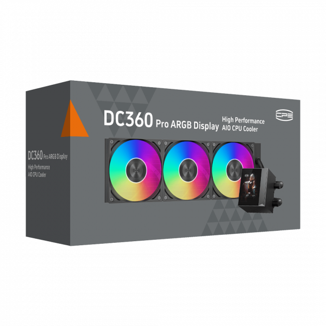 Система охлаждения PCCooler DC360 Pro ARGB Display BK — для бизнеса и офиса Система охлаждения PCCooler DC360 Pro ARGB Display BK — для бизнеса и офиса
