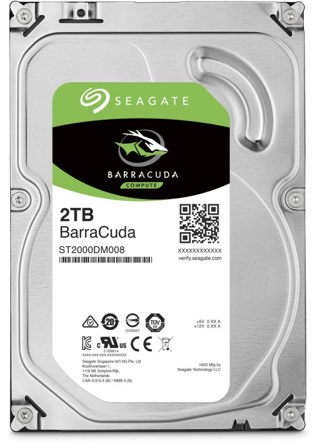 Жесткий диск Seagate BarraCuda Compute ST2000DM008 — для бизнеса и офиса Жесткий диск Seagate BarraCuda Compute ST2000DM008 — для бизнеса и офиса
