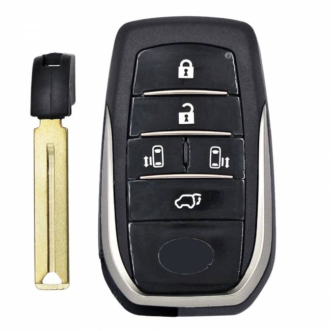 Корпус смарт ключа TOYOTA 5 кнопок — для бизнеса и офиса