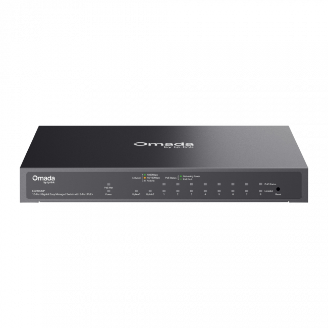 Коммутатор TP-Link ES220GMP — для бизнеса и офиса Коммутатор TP-Link ES220GMP — для бизнеса и офиса