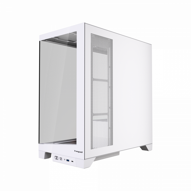 Корпус без блока питания HSPD F550-TGWH — для бизнеса и офиса