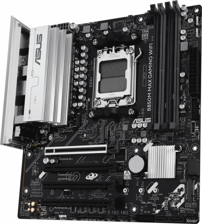 Материнская плата ASUS B850M MAX GAMING WIFI — для бизнеса и офиса Материнская плата ASUS B850M MAX GAMING WIFI — для бизнеса и офиса