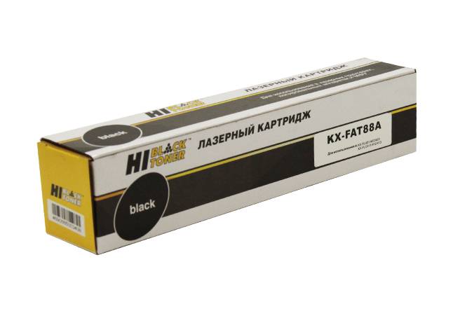 Тонер-картридж Hi-Black (HB-KX-FAT88A) для Panasonic KX-FL401/402/403/FLC411/412/413, 2K — для бизнеса и офиса Тонер-картридж Hi-Black (HB-KX-FAT88A) для Panasonic KX-FL401/402/403/FLC411/412/413, 2K — для бизнеса и офиса