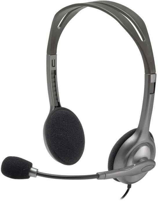 Гарнитура Logitech H110 — для бизнеса и офиса Гарнитура Logitech H110 — для бизнеса и офиса