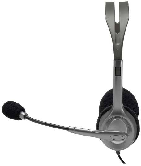 Гарнитура Logitech H110 — для бизнеса и офиса Гарнитура Logitech H110 — для бизнеса и офиса