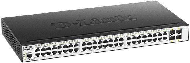 Коммутатор Коммутатор D-Link DGS-3000-52L/B1A — для бизнеса и офиса Коммутатор Коммутатор D-Link DGS-3000-52L/B1A — для бизнеса и офиса