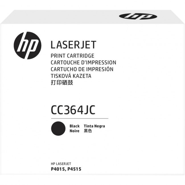 Тонер-картридж HP 64J Black LaserJet Contract Toner Cartridge (CC364JC) — для бизнеса и офиса