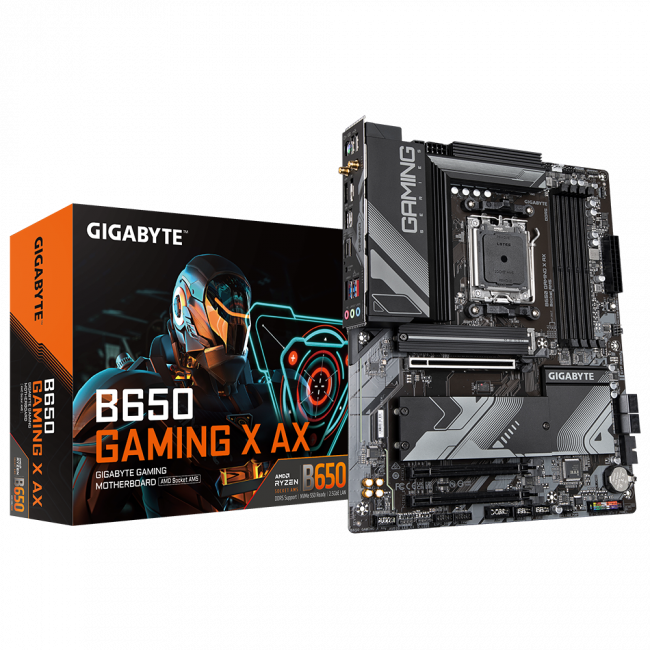Материнская плата GIGABYTE B650 GAMING X AX — для бизнеса и офиса Материнская плата GIGABYTE B650 GAMING X AX — для бизнеса и офиса