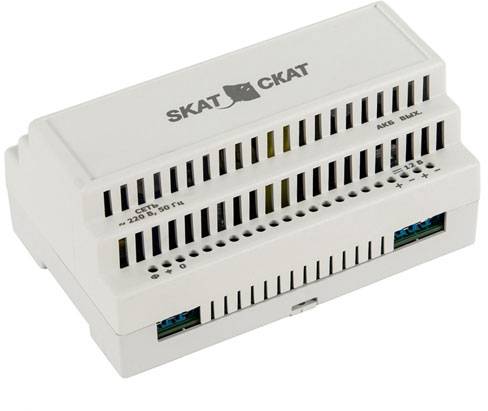 586 SKAT-12-6,0 DIN источник питания 12В 6А пластиковый корпус под DIN рейку 35 мм Бастион SKAT-12-6.0-DIN — для бизнеса и офиса 586 SKAT-12-6,0 DIN источник питания 12В 6А пластиковый корпус под DIN рейку 35 мм Бастион SKAT-12-6.0-DIN — для бизнеса и офиса