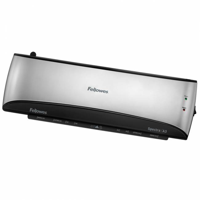 Ламинатор Spectra A3, 75-125 мкм, 30 см/мин Fellowes FS-57383 — для бизнеса и офиса Ламинатор Spectra A3, 75-125 мкм, 30 см/мин Fellowes FS-57383 — для бизнеса и офиса