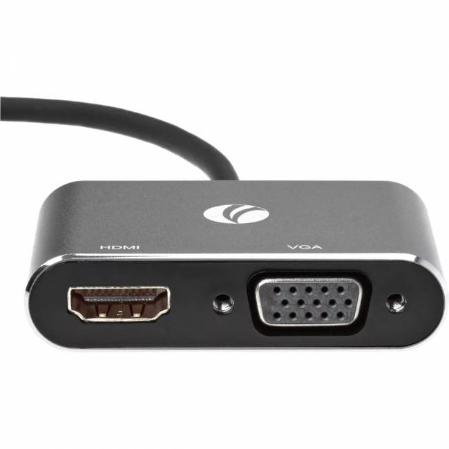 Кабель-переходник USB 3.0 (Am) --> HDMI(f)+VGA(f), Aluminum Shell, VCOM <CU322M> Кабель-переходник VCOM USB 3.0 AM/HDMI F+VGA F (CU322M) — для бизнеса и офиса Кабель-переходник USB 3.0 (Am) --> HDMI(f)+VGA(f), Aluminum Shell, VCOM <CU322M> Кабель-переходник VCOM USB 3.0 AM/HDMI F+VGA F (CU322M) — для бизнеса и офиса