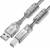 GCR Кабель PROF 3.0m USB 2.0, AM/BM, прозрачный, ферритовые кольца, 28/24 AWG, экран, армированный, морозостойкий, GCR-52424 Greenconnect USB 2.0 Type-AM - USB 2.0 Type-BM 3м — для бизнеса и офиса GCR Кабель PROF 3.0m USB 2.0, AM/BM, прозрачный, ферритовые кольца, 28/24 AWG, экран, армированный, морозостойкий, GCR-52424 Greenconnect USB 2.0 Type-AM - USB 2.0 Type-BM 3м — для бизнеса и офиса