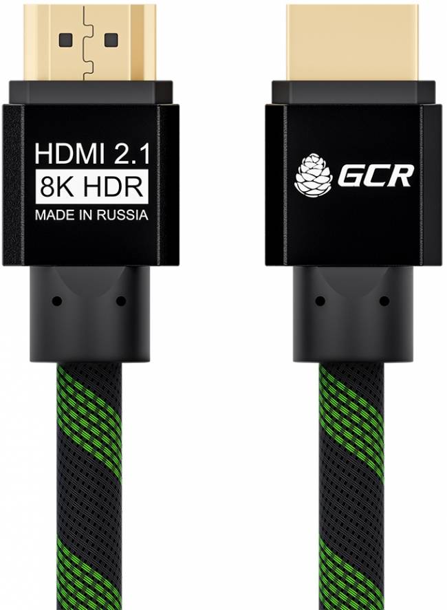 Greenconnect Кабель HDMI 2.1, 8K 60Hz, 4K 144Hz, 1.0m , динамический HDR 4:4:4, Ultra HD, 48.0 Гбит/с, тройное экранирование, ферритовые фильтры, GCR-51833 Greenconnect HDMI (m) - HDMI (m) 1м — для бизнеса и офиса Greenconnect Кабель HDMI 2.1, 8K 60Hz, 4K 144Hz, 1.0m , динамический HDR 4:4:4, Ultra HD, 48.0 Гбит/с, тройное экранирование, ферритовые фильтры, GCR-51833 Greenconnect HDMI (m) - HDMI (m) 1м — для бизнеса и офиса