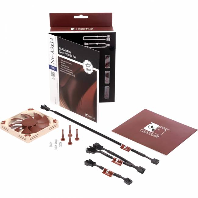 Кулер для корпуса Noctua NF-A9X14 PWM — для бизнеса и офиса Кулер для корпуса Noctua NF-A9X14 PWM — для бизнеса и офиса