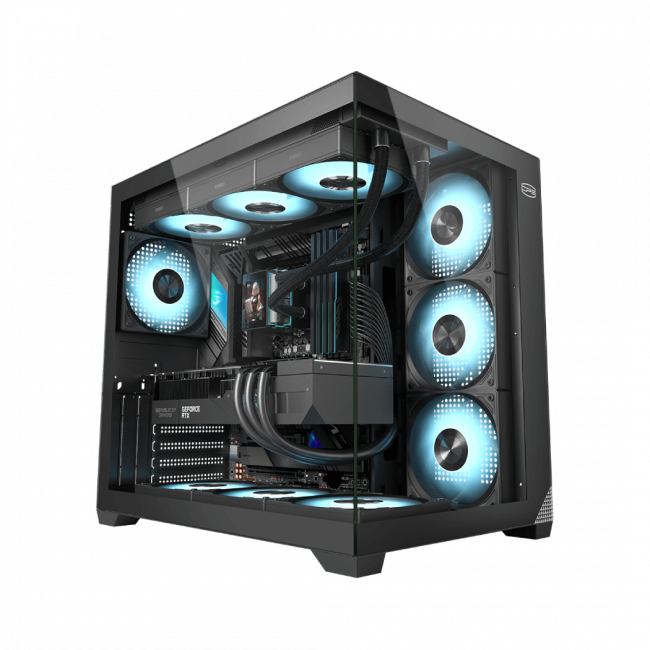 Корпус без блока питания PCCooler C3T700 BK — для бизнеса и офиса Корпус без блока питания PCCooler C3T700 BK — для бизнеса и офиса