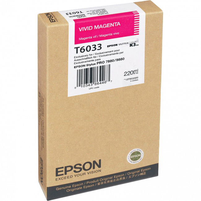 Картридж Epson C13T603300 — для бизнеса и офиса Картридж Epson C13T603300 — для бизнеса и офиса