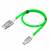 GCR QC Кабель 1.0m MicroUSB, быстрая зарядка, зеленый нейлон, AL корпус серебро, белый ПВХ, 28/24 AWG, GCR-52470 Кабель Greenconnect 1 м (GCR-52470) — для бизнеса и офиса GCR QC Кабель 1.0m MicroUSB, быстрая зарядка, зеленый нейлон, AL корпус серебро, белый ПВХ, 28/24 AWG, GCR-52470 Кабель Greenconnect 1 м (GCR-52470) — для бизнеса и офиса
