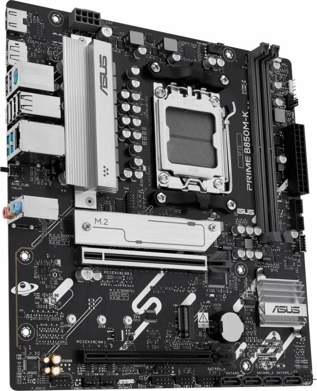 Материнская плата ASUS PRIME B850M-K — для бизнеса и офиса Материнская плата ASUS PRIME B850M-K — для бизнеса и офиса
