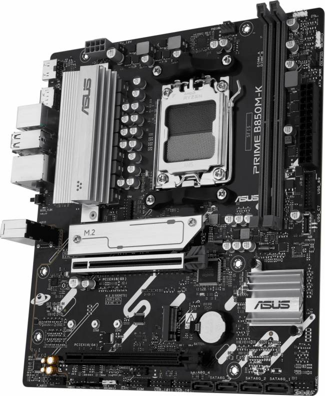 Материнская плата ASUS PRIME B850M-K — для бизнеса и офиса Материнская плата ASUS PRIME B850M-K — для бизнеса и офиса