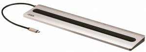 Многопортовая док-станция с портом USB-C и функцией сквозной передачи питания (Power Pass-Through) ATEN UH3237