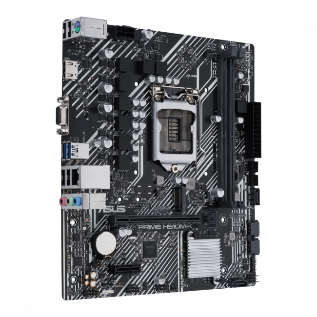 Материнская плата ASUS PRIME H510M-K — для бизнеса и офиса Материнская плата ASUS PRIME H510M-K — для бизнеса и офиса