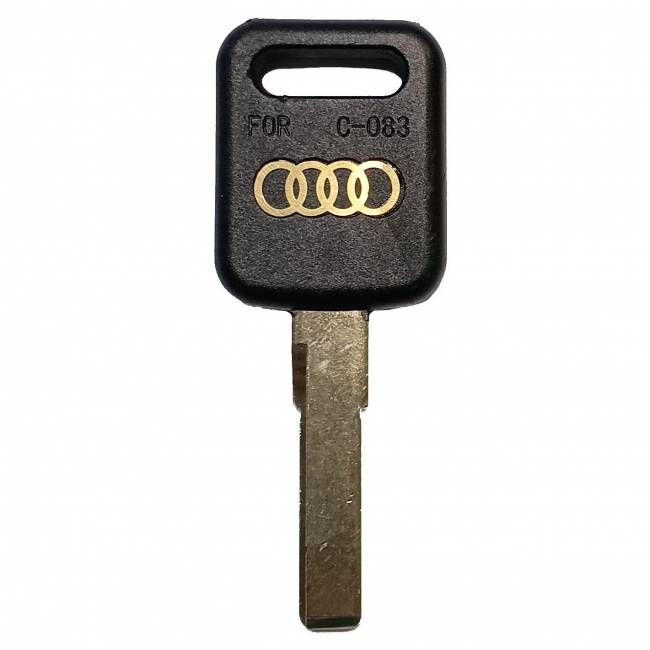 Заготовка автомобильного ключа AUDI HU-HAAP1 HU66P, с лого — для бизнеса и офиса Заготовка автомобильного ключа AUDI HU-HAAP1 HU66P, с лого — для бизнеса и офиса