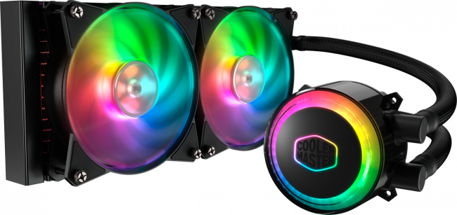 Система охлаждения Cooler Master MasterLiquid ML240R RGB — для бизнеса и офиса Система охлаждения Cooler Master MasterLiquid ML240R RGB — для бизнеса и офиса