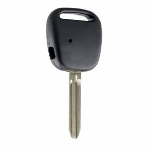 Корпус ключа TOYOTA 1 кнопка TOYO-15 TOY43, с лого